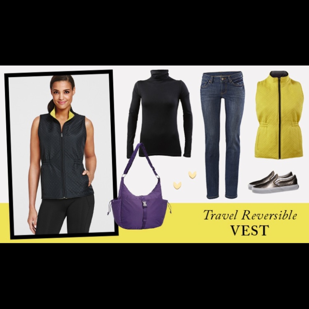 CAbi travel reversible vest